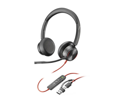 Słuchawki biurowe, callcenter Poly  Blackwire 8225 Stereo USB-A/USB-C
